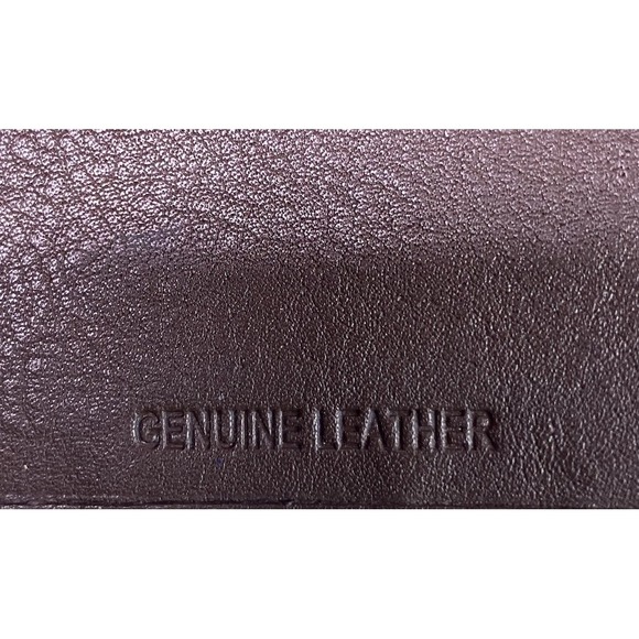 IZOD Genuine Leather Brown Bifold Wallet Cash ID Credit Card NEW 3.5x4.5" - Picture 5 of 8